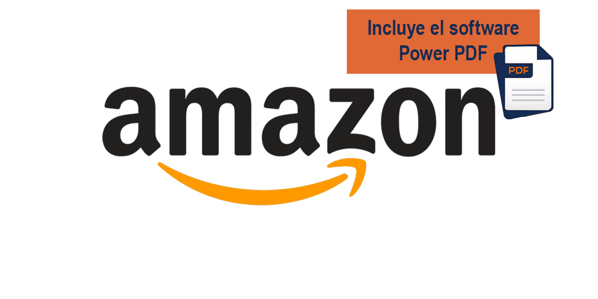 Amazon logo con PDF