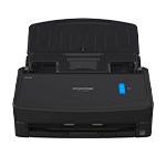 ScanSnap iX1400 noir couvercle du scanner ouvert