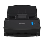 ScanSnap iX1400 negro tapa del escáner abierta