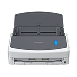 Scanner ScanSnap iX1400 bianco coperchio aperto