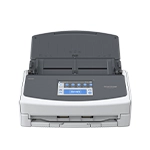 ScanSnap ix1600 blanc couvercle du scanner ouvert
