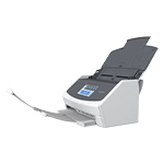 side view of the ScanSnap ix1600 white scanner 