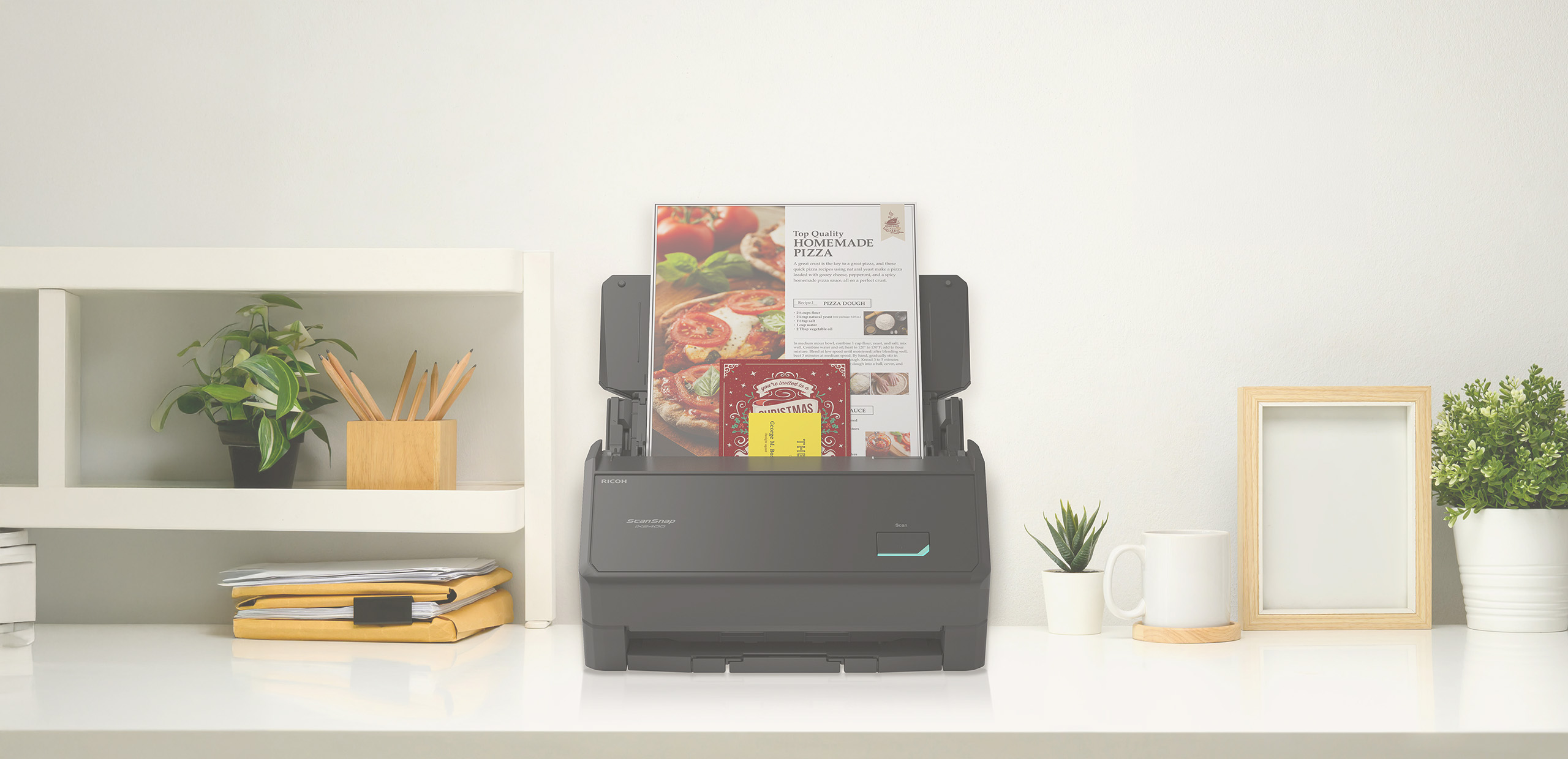 ScanSnap ix2400 black scanner