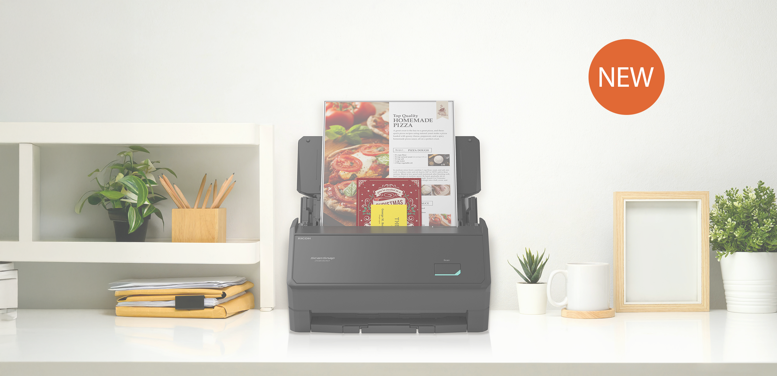 ScanSnap ix2400 black scanner