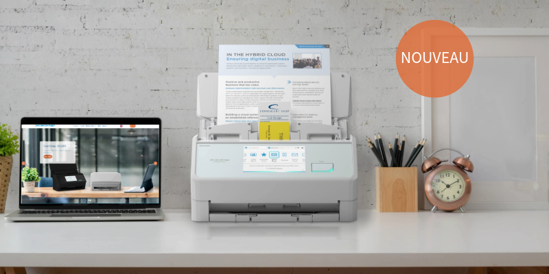 ScanSnap ix2500 Blanc