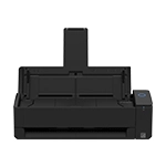 ScanSnap iX1300 black scanner front cover open