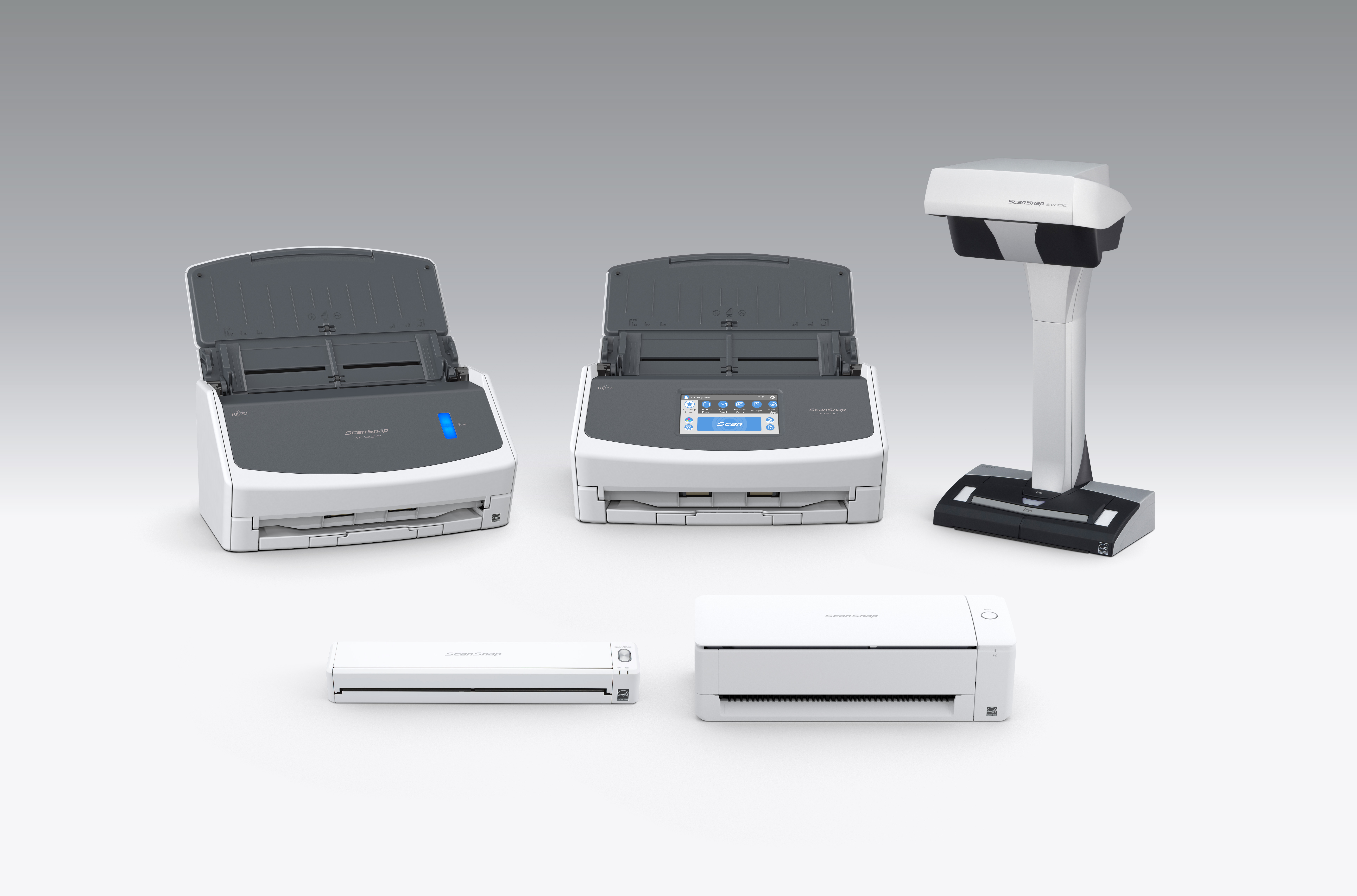 The ScanSnap range of personal document scanning solutions