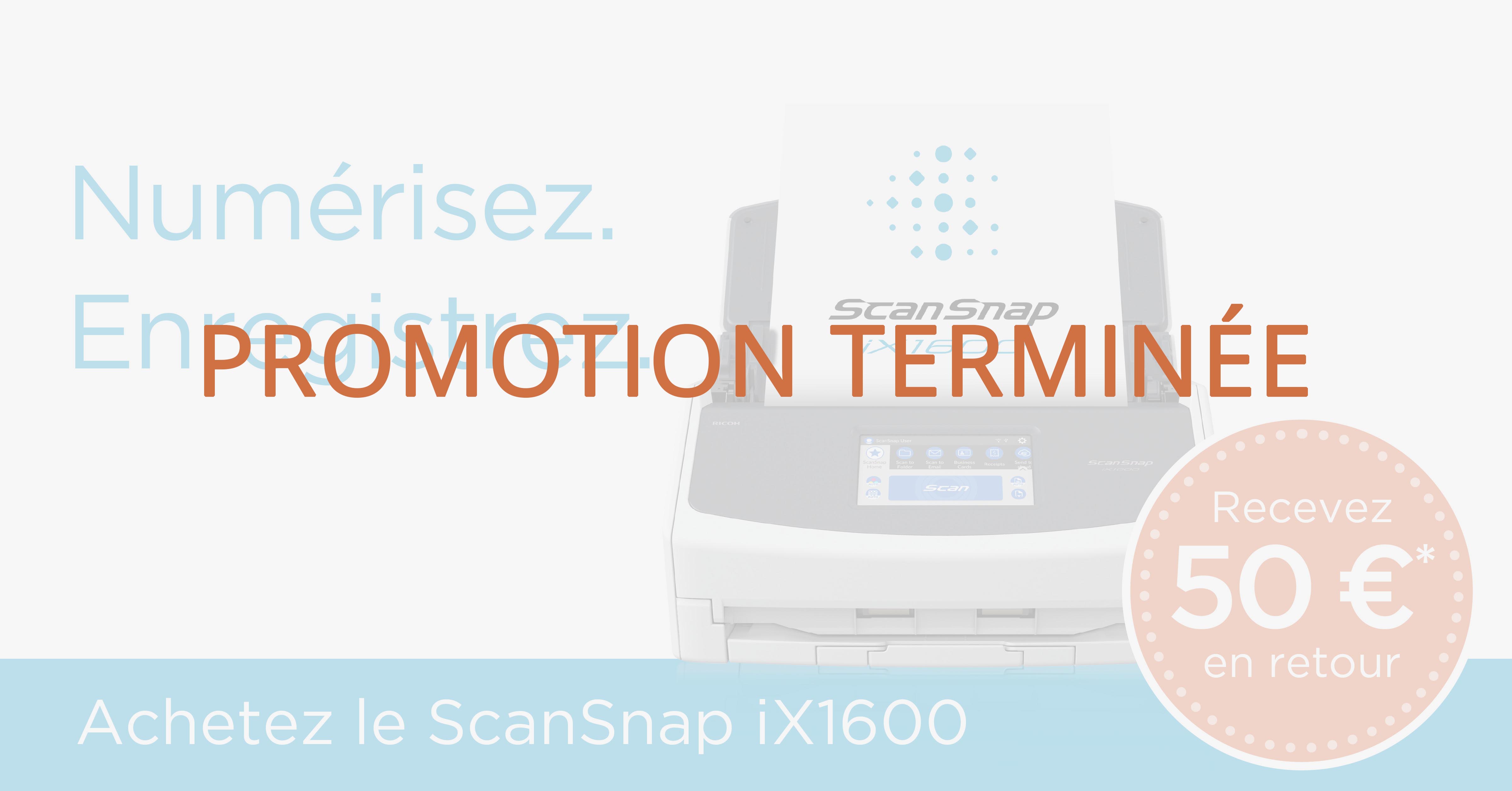 Promotion Terminée