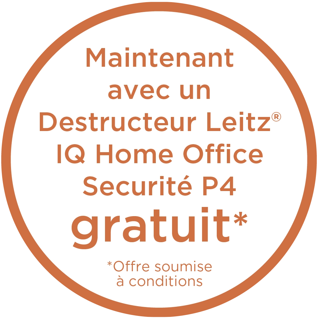 Achetez le ScanSnap iX1300 et recevez gratuitement* un Destructeur Leitz®