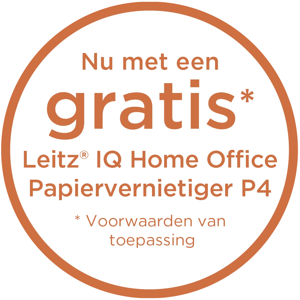 Koop de ScanSnap iX1600 en ontvang een gratis* Leitz® IQ Home Office Papiervernietiger P4