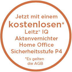 Kaufen Sie den ScanSnap iX2500 und erhalten Sie einen kostenlosen* Leitz® IQ Aktenvernichter Home Office Sicherheitsstufe P4