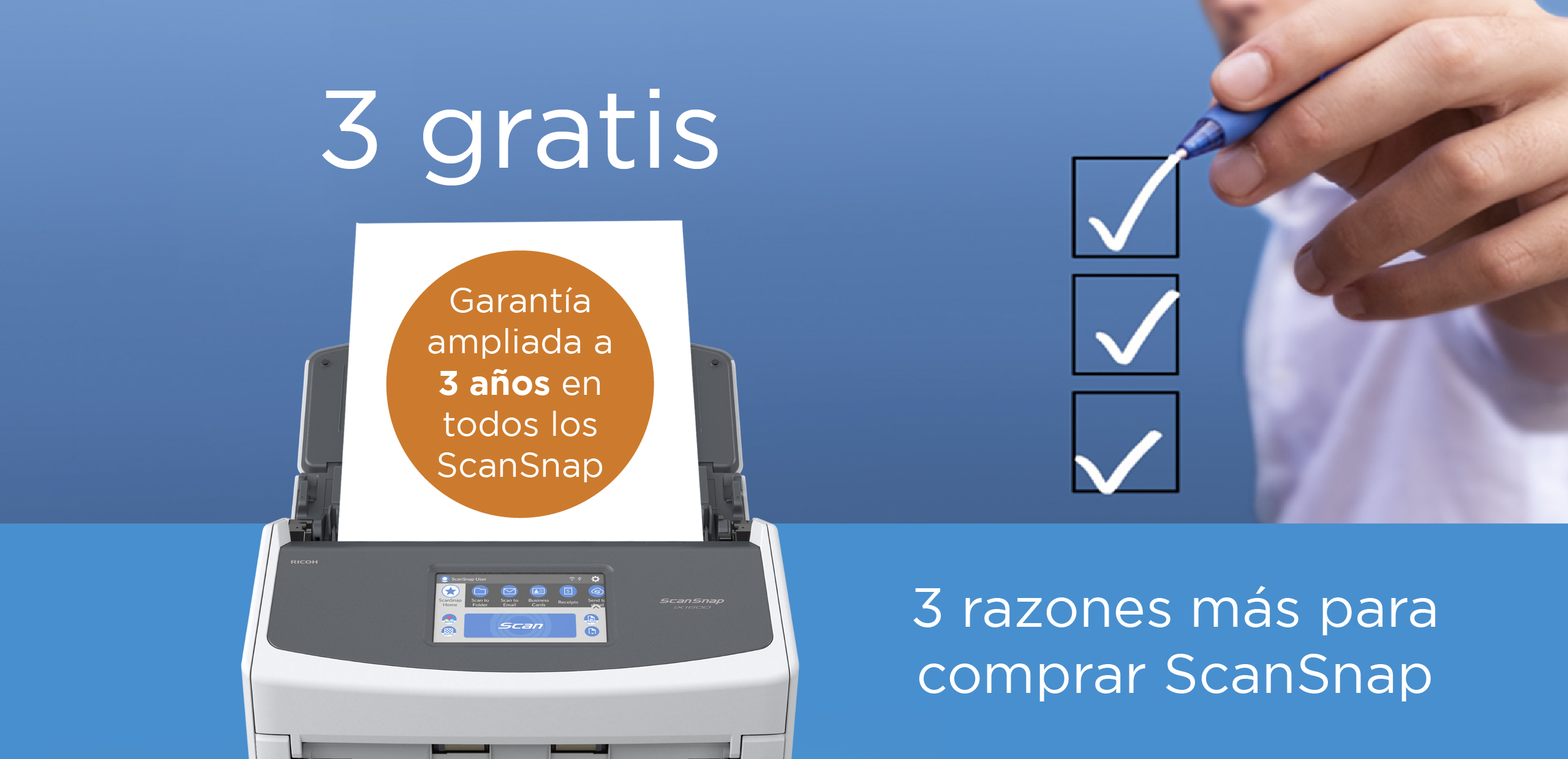 garantía ampliada a 3 años gratis